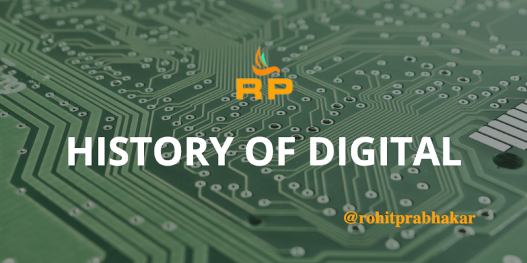 History of Digital and Transformation it has enabled