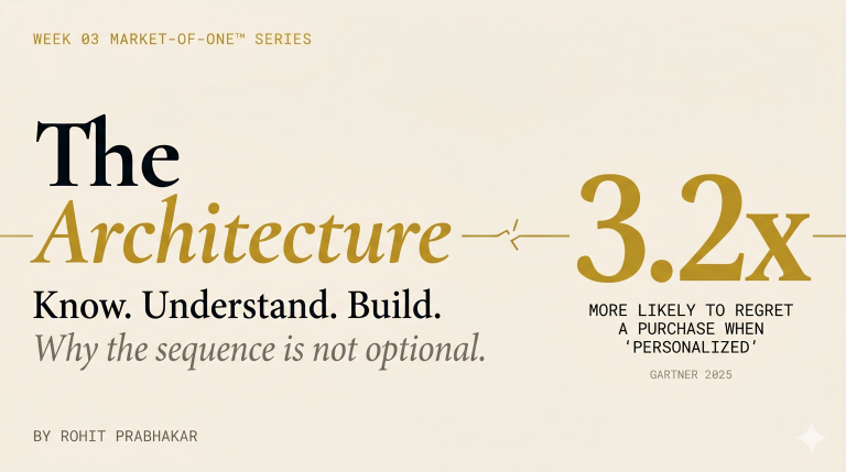Know. Understand. Build – Why the Sequence Is Not Optional