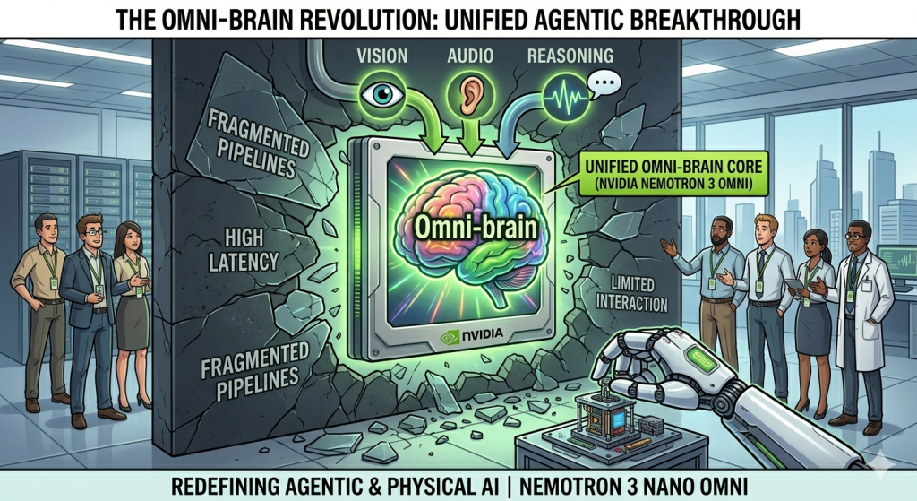 Beginning of Unified Brain for the Agentic Era: NVIDIA Nemotron-3 Nano Omni 1
