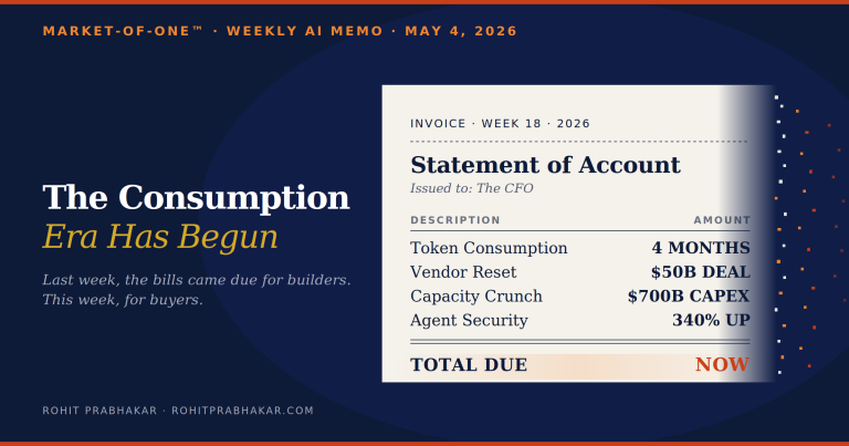 AI Weekly Memo – The Week the Consumption Era Began